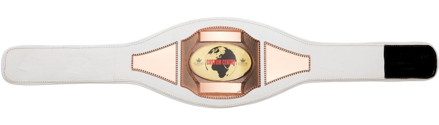 CUSTOM TITLE BELT MODERNCUSTOM/COPPER - IN 4 COLOURS CUSTOM TITLE BELT MODERNCUSTOM/COPPER - IN 4 COLOURS
